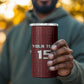 Custom Malawi Football 4 in 1 Can Cooler Tumbler Go Champions - Red - African Pride