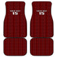 Malawi Football Car Mats Go Champions - Red - African Pride