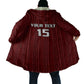 Custom Malawi Football Cloak Come On Flames - Red