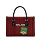 Malawi Football Leather Bag Come On Flames - Red