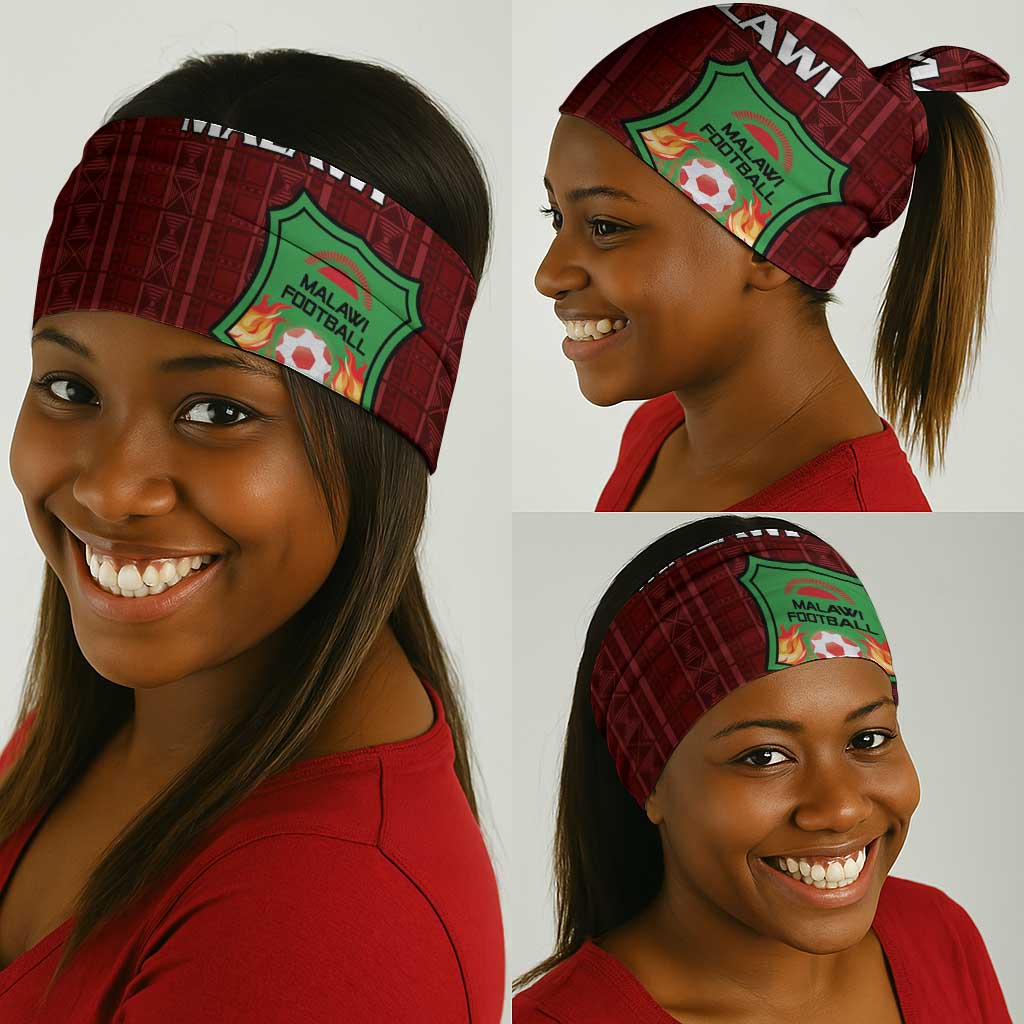 Malawi Football Neck Gaiter Go Champions - Red LT15