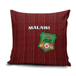 Malawi Football Pillow Cover Come On Flames - Red