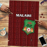 Malawi Football Puzzle Come On Flames - Red