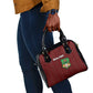 Malawi Football Shoulder Handbag Go Champions - Red - African Pride