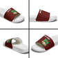 Malawi Football Slide Sandals Come On Flames - Red