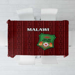 Malawi Football Tablecloth Go Champions - Red - African Pride