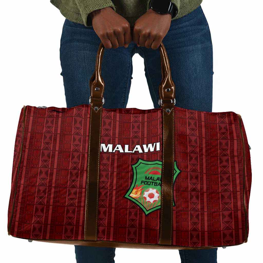Malawi Football Travel Bag Come On Flames - Red