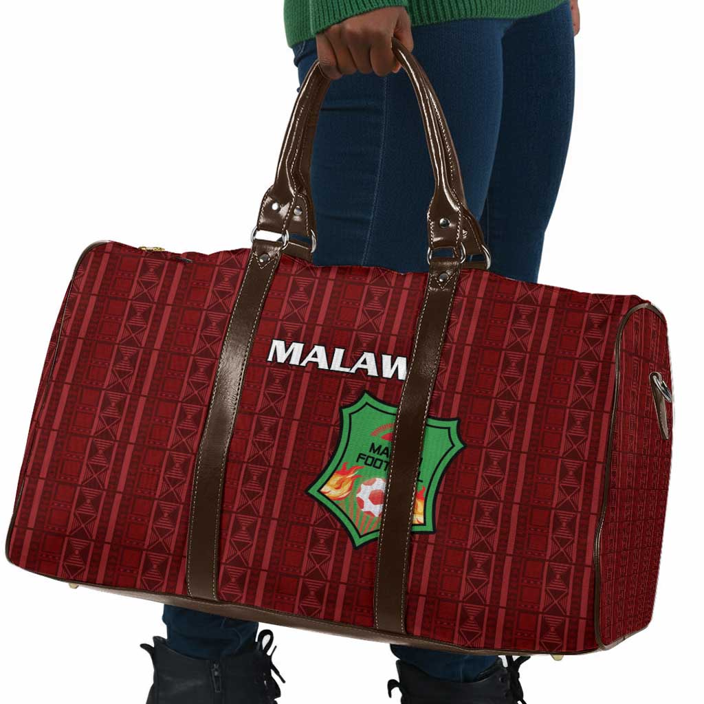 Malawi Football Travel Bag Come On Flames - Red