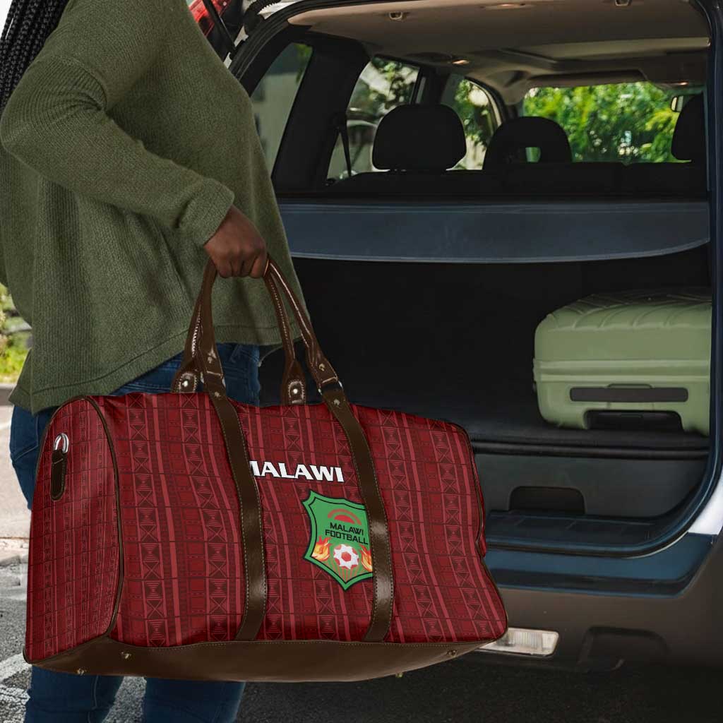 Malawi Football Travel Bag Come On Flames - Red