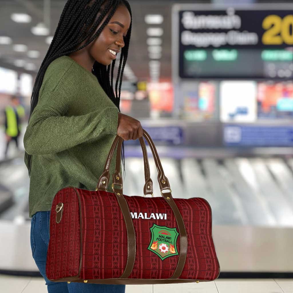 Malawi Football Travel Bag Come On Flames - Red