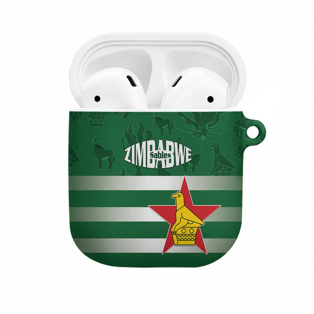 Rugby Zimbabwe Custom AirPods Case Go Champions Sables