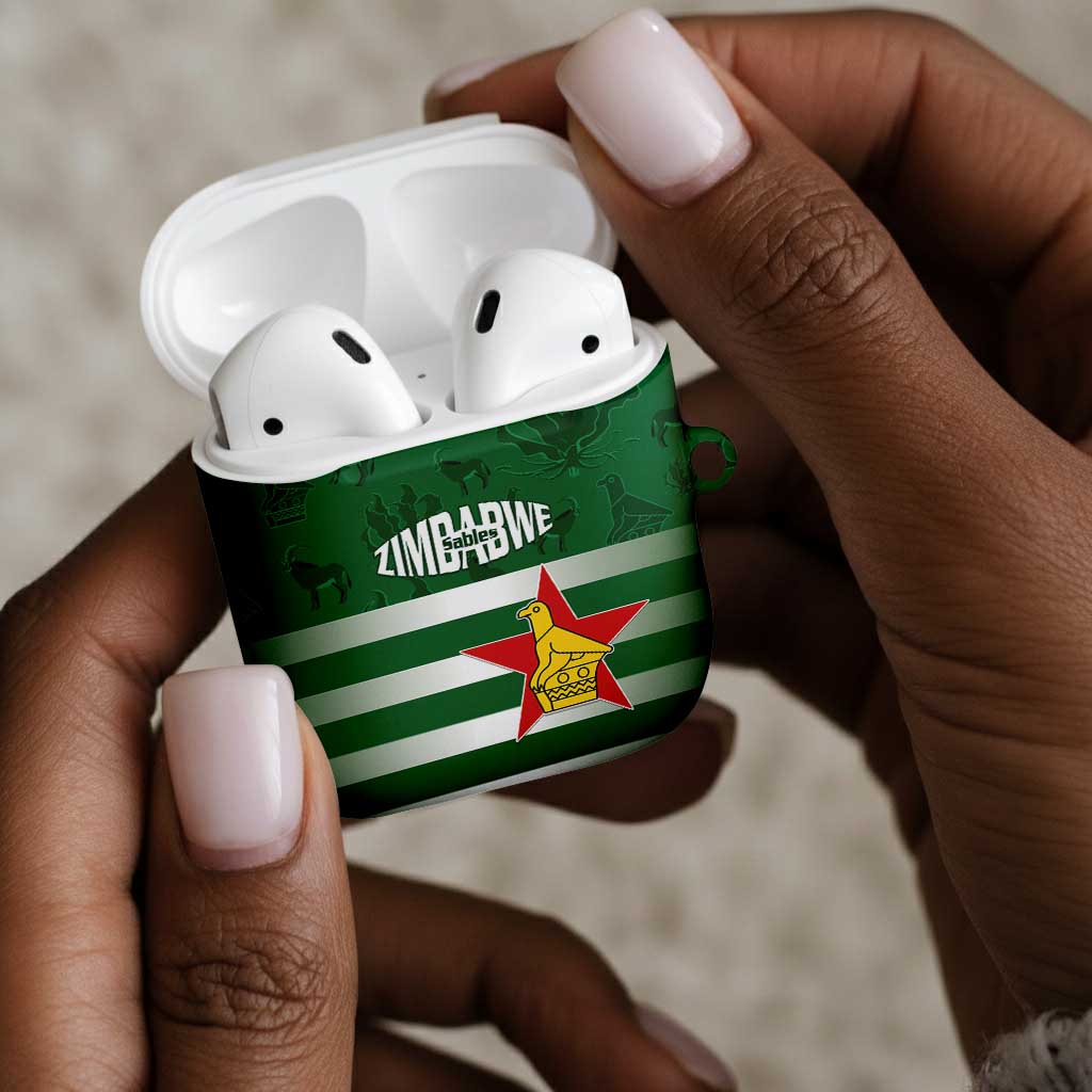 Rugby Zimbabwe Custom AirPods Case Go Champions Sables