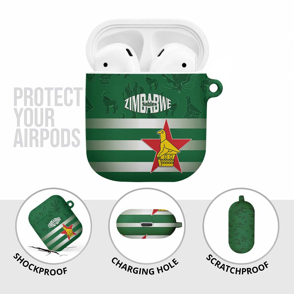 Rugby Zimbabwe Custom AirPods Case Go Champions Sables