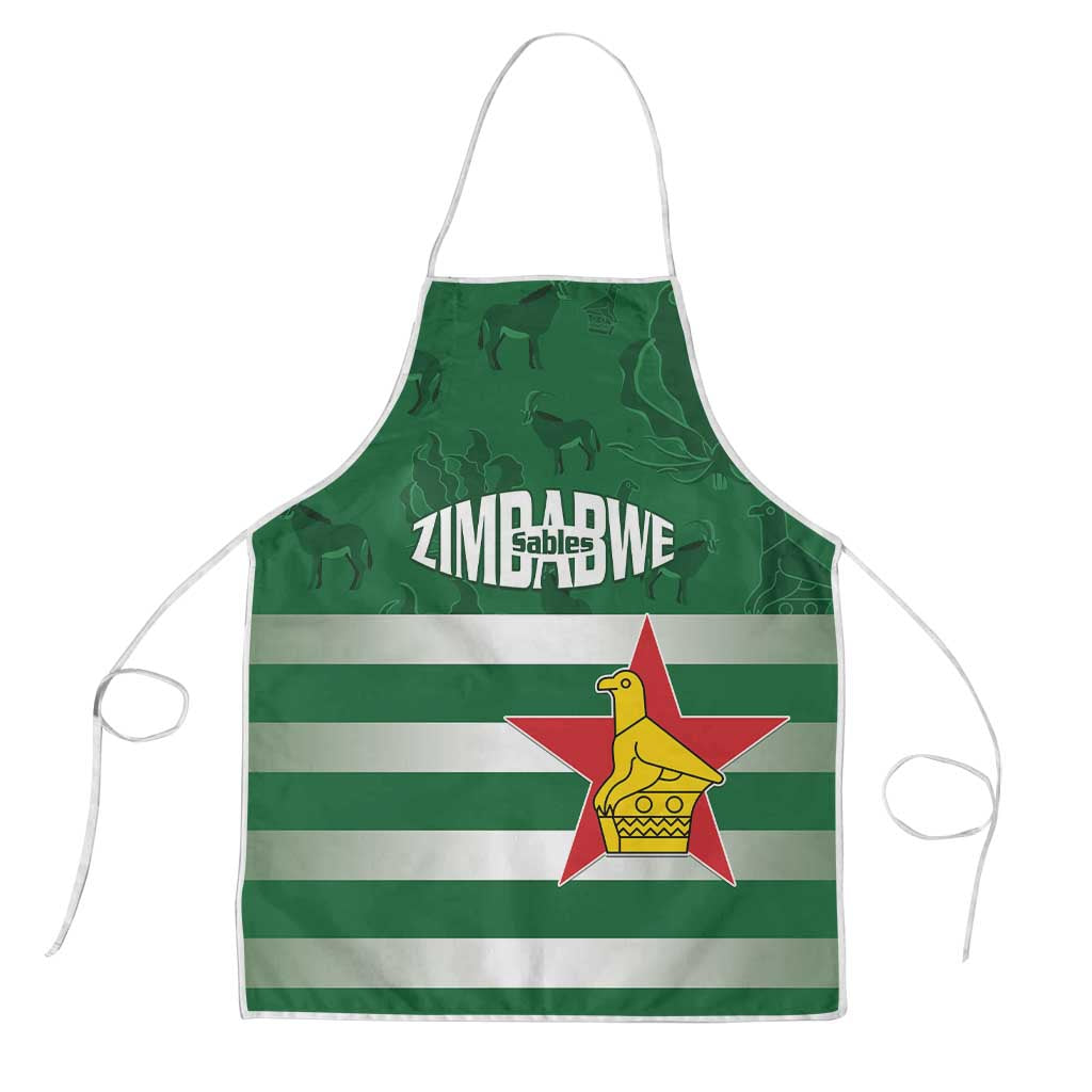 Rugby Zimbabwe Custom Apron Go Champions Sables