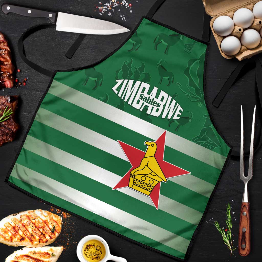 Rugby Zimbabwe Custom Apron Go Champions Sables