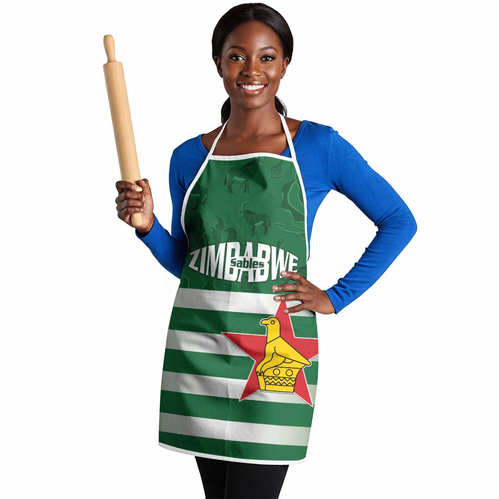 Rugby Zimbabwe Custom Apron Go Champions Sables
