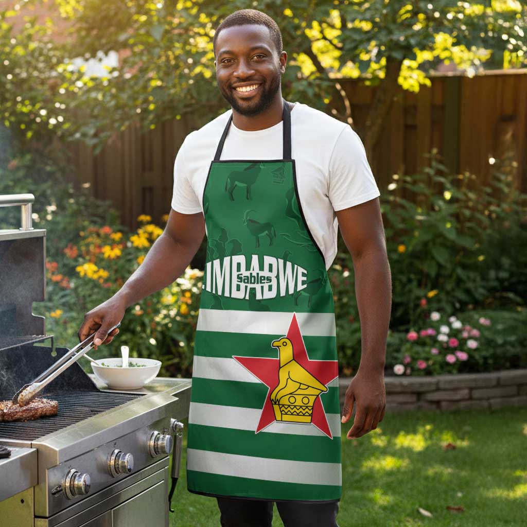 Rugby Zimbabwe Custom Apron Go Champions Sables
