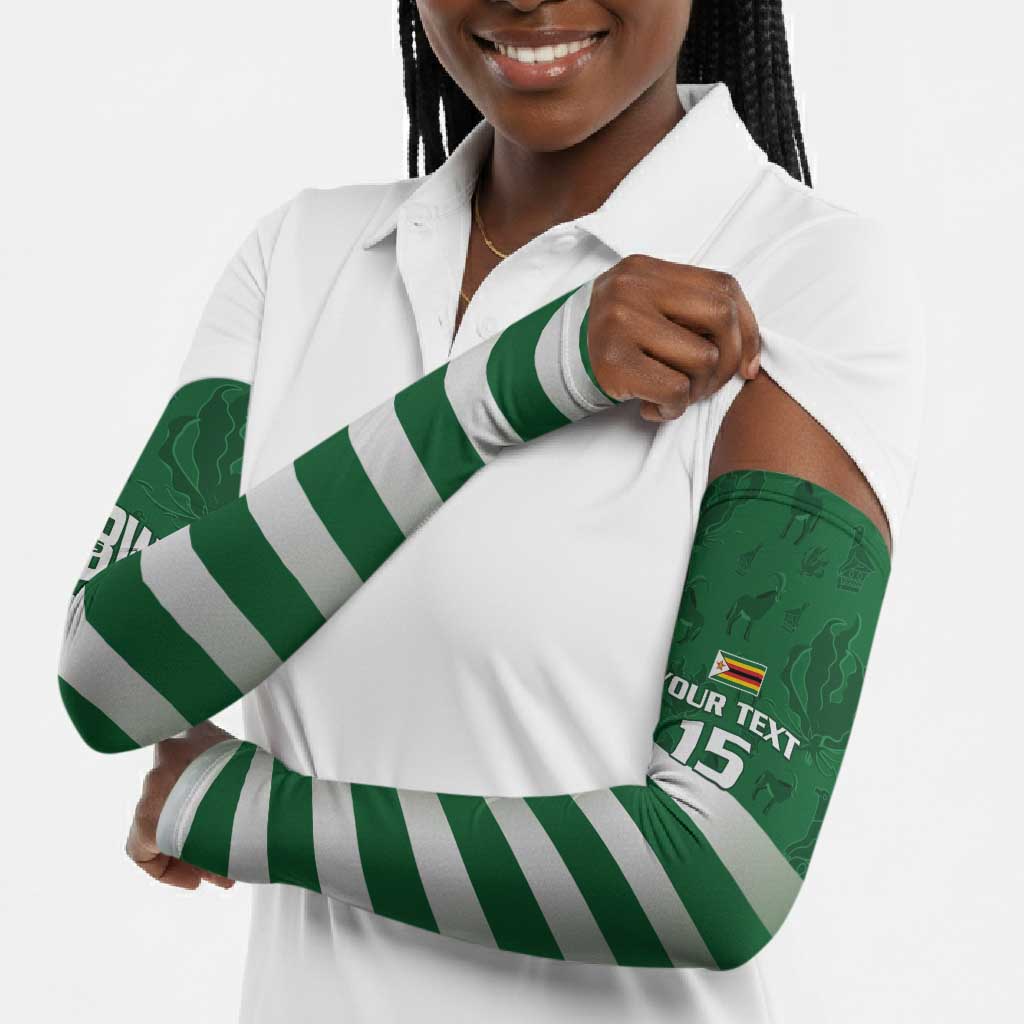 Rugby Zimbabwe Custom Arm Sleeves Go Champions Sables