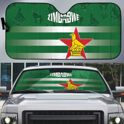 Rugby Zimbabwe Custom Auto Sun Shade Go Champions Sables