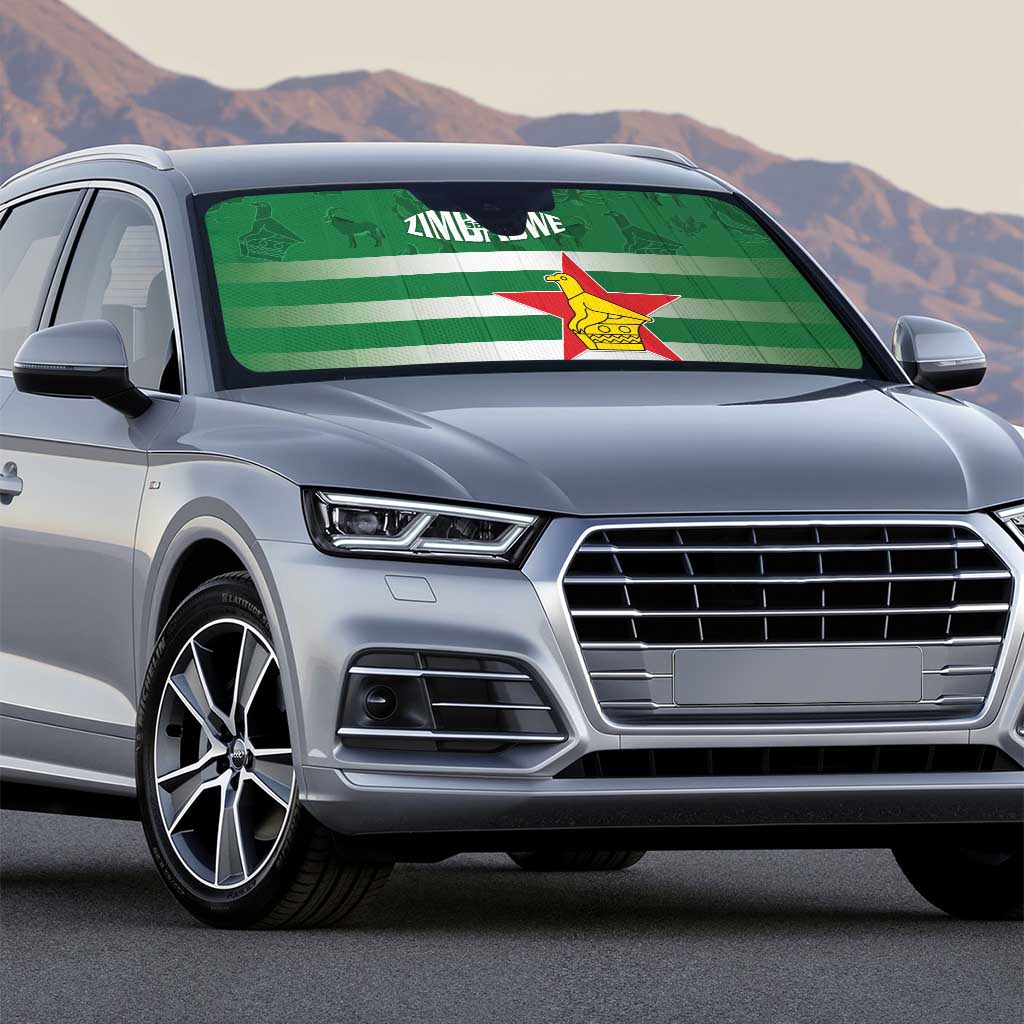 Rugby Zimbabwe Custom Auto Sun Shade Go Champions Sables