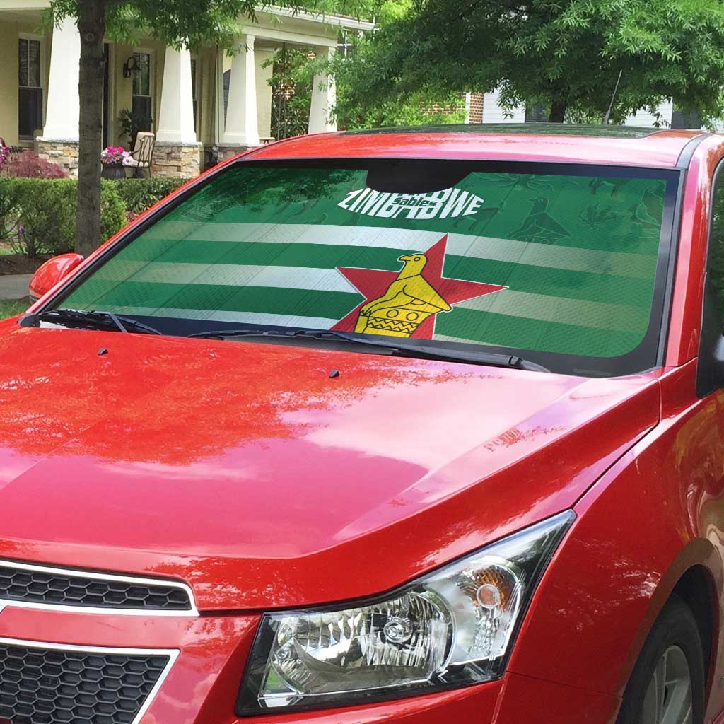 Rugby Zimbabwe Custom Auto Sun Shade Go Champions Sables