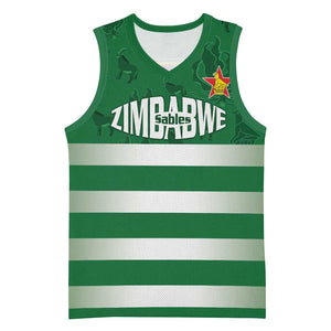 Rugby Zimbabwe Custom Basketball Jersey Go Champions Sables LT15