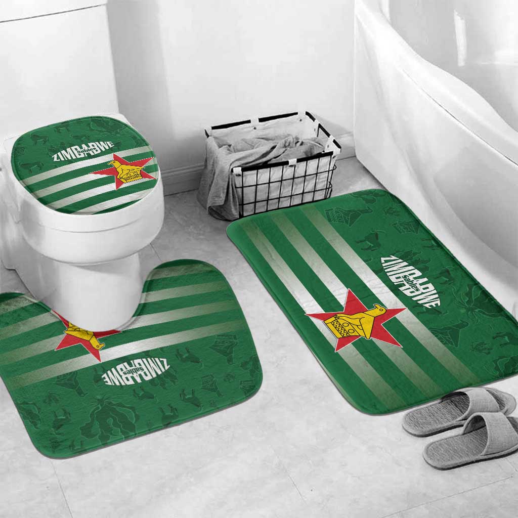 Rugby Zimbabwe Custom Bathroom Set Go Champions Sables