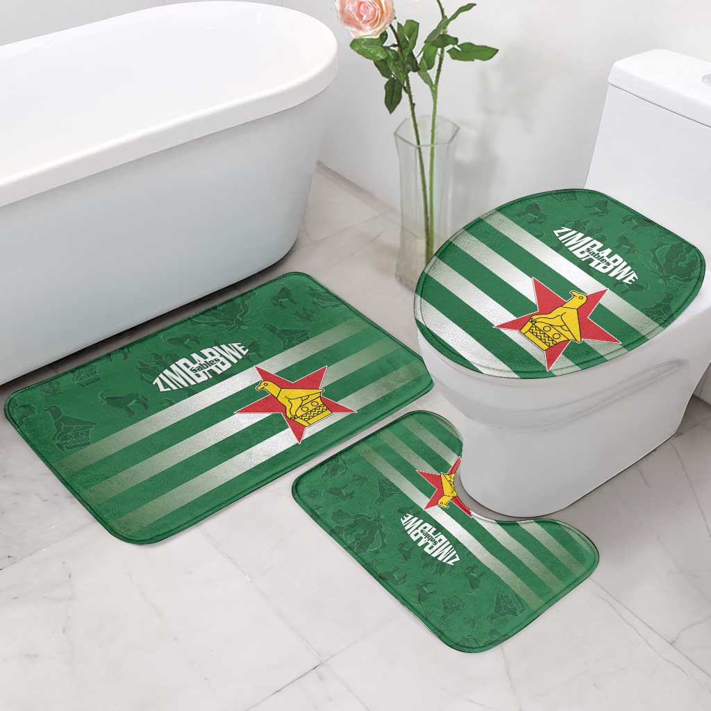 Rugby Zimbabwe Custom Bathroom Set Go Champions Sables