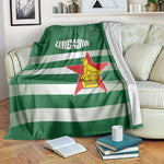 Rugby Zimbabwe Blanket Go Champions Sables - African Pride