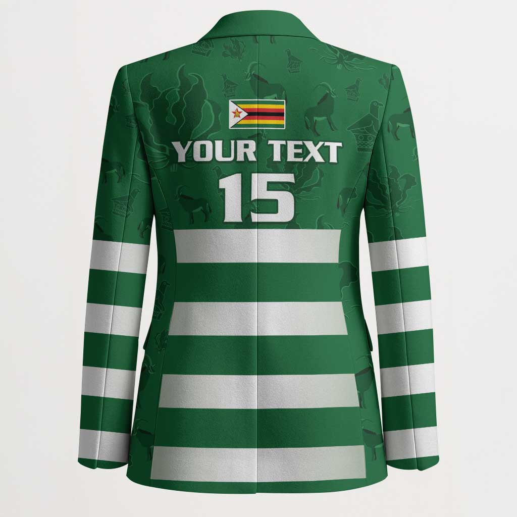 Rugby Zimbabwe Custom Blazer Go Champions Sables