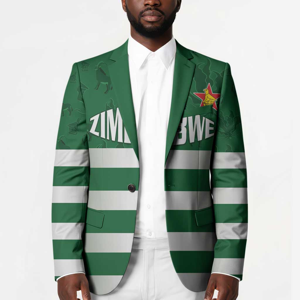Rugby Zimbabwe Custom Blazer Go Champions Sables