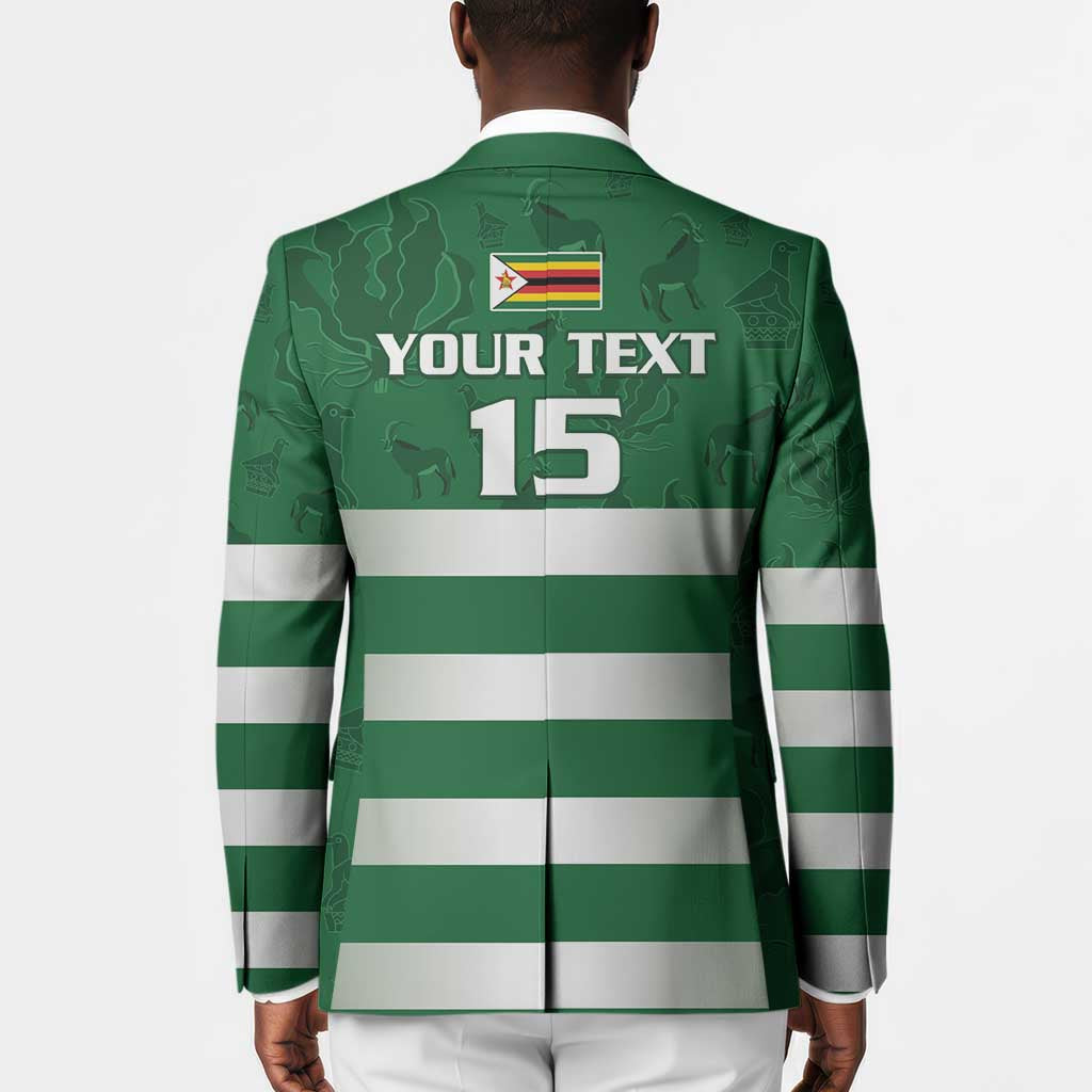 Rugby Zimbabwe Custom Blazer Go Champions Sables