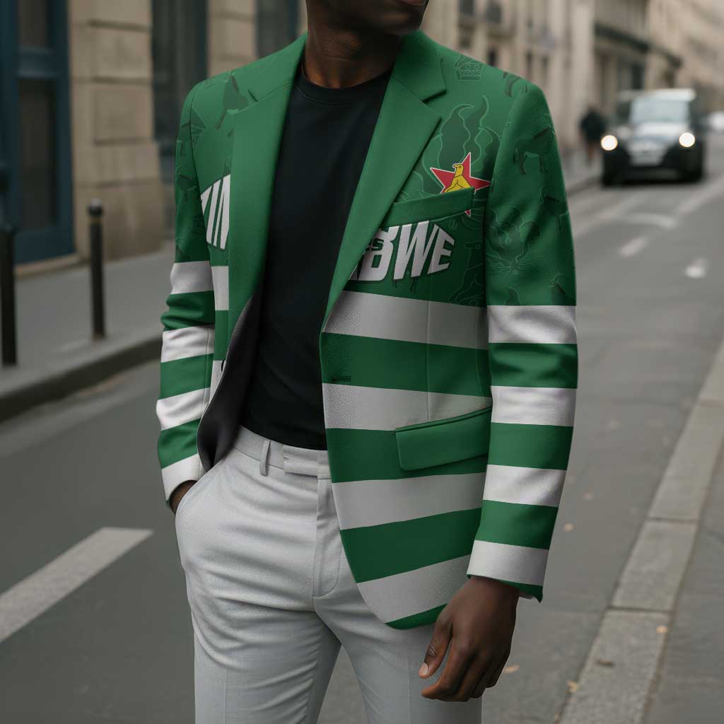 Rugby Zimbabwe Custom Blazer Go Champions Sables