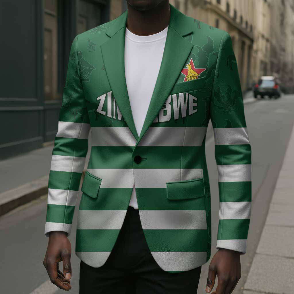 Rugby Zimbabwe Custom Blazer Go Champions Sables