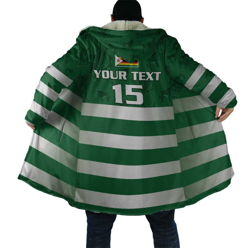 Rugby Zimbabwe Custom Cloak Go Champions Sables