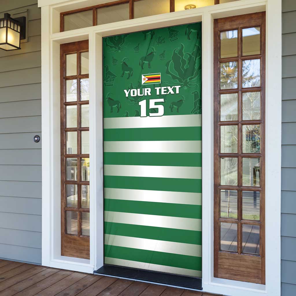 Rugby Zimbabwe Custom Door Cover Go Champions Sables