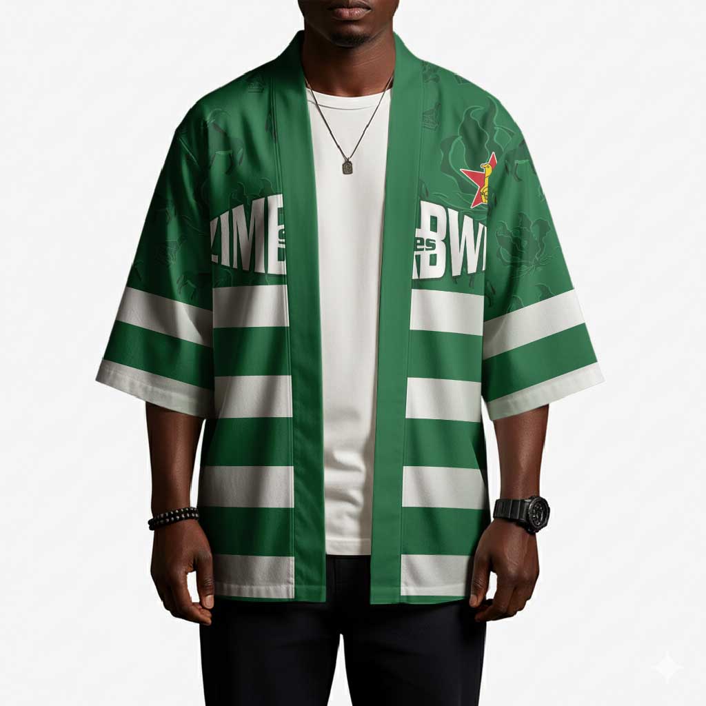 Rugby Zimbabwe Custom Kimono Go Champions Sables