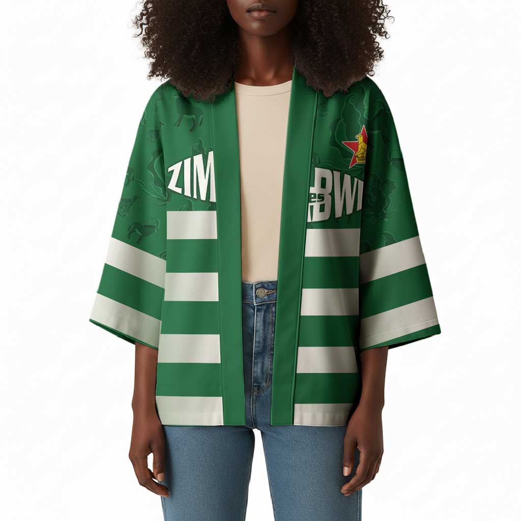 Rugby Zimbabwe Custom Kimono Go Champions Sables