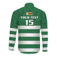 Rugby Zimbabwe Custom Long Sleeve Button Shirt Go Champions Sables - African Pride