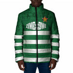 Rugby Zimbabwe Custom Padded Jacket Go Champions Sables