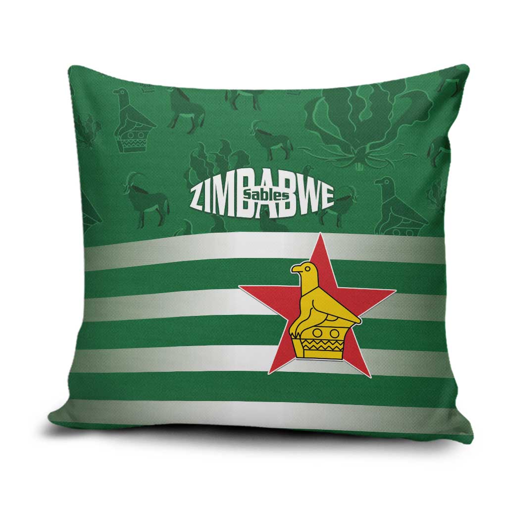 Rugby Zimbabwe Custom Pillow Cover Go Champions Sables