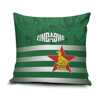 Rugby Zimbabwe Custom Pillow Cover Go Champions Sables