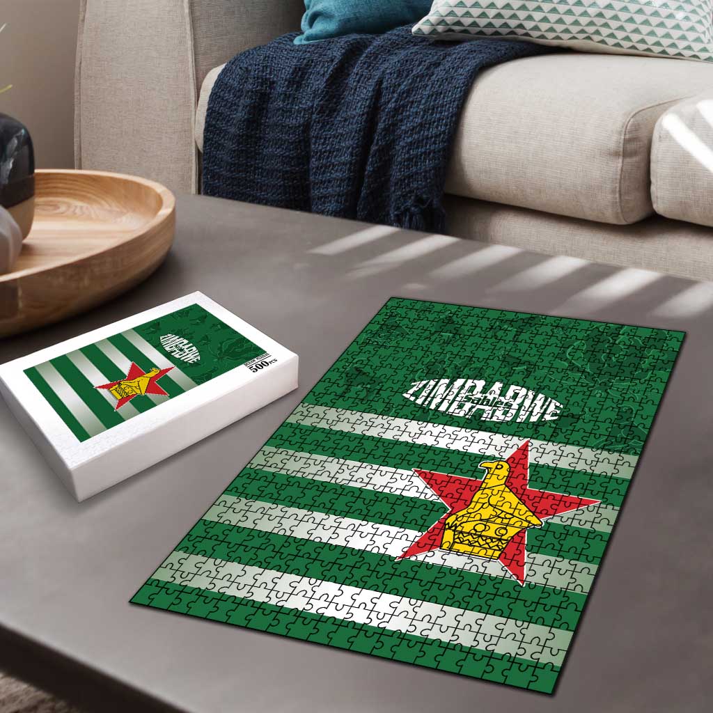 Rugby Zimbabwe Custom Puzzle Go Champions Sables