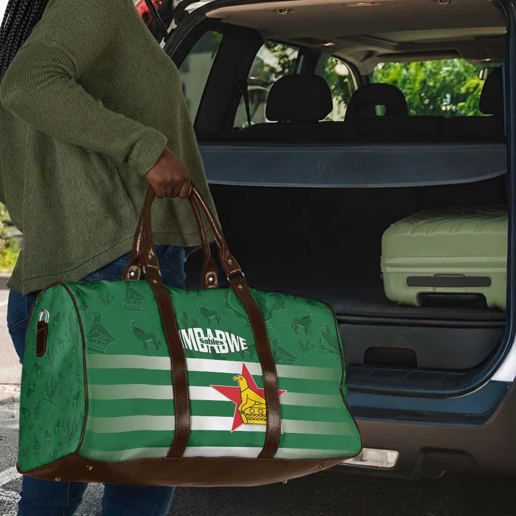 Rugby Zimbabwe Custom Travel Bag Go Champions Sables