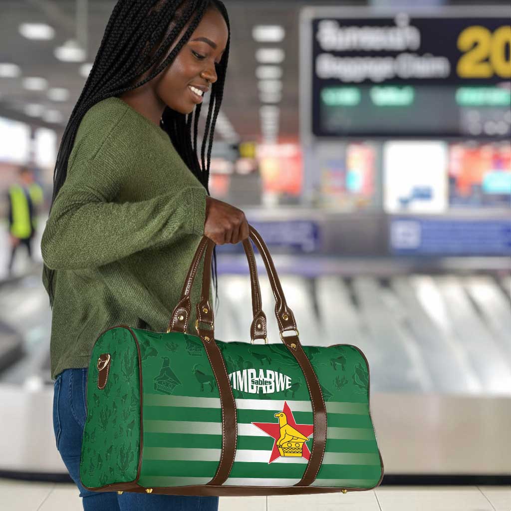 Rugby Zimbabwe Custom Travel Bag Go Champions Sables