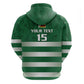 Rugby Zimbabwe Custom Zip Hoodie Go Champions Sables - African Pride
