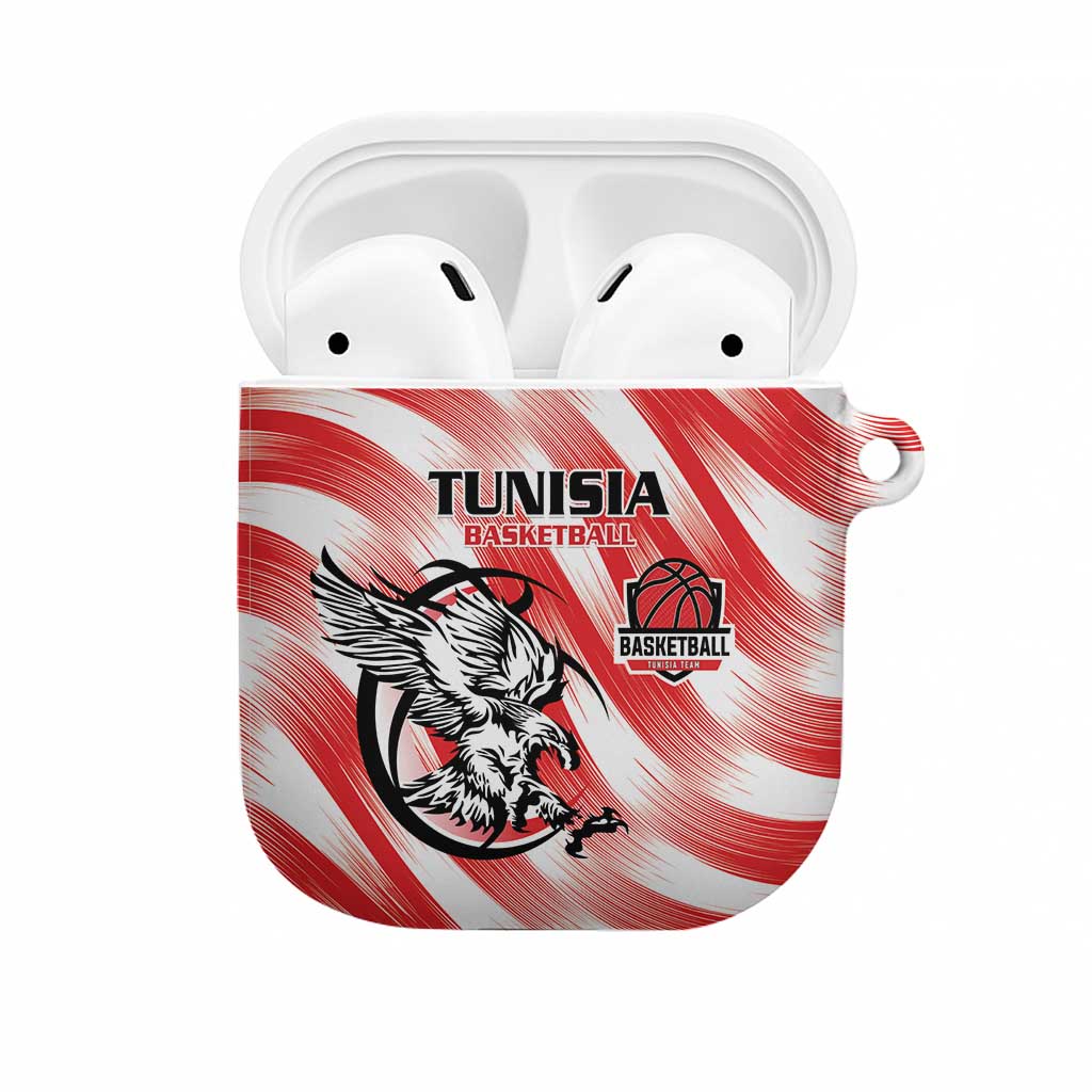 Tunisia Basketball AirPods Case Go Eagles of Carthage