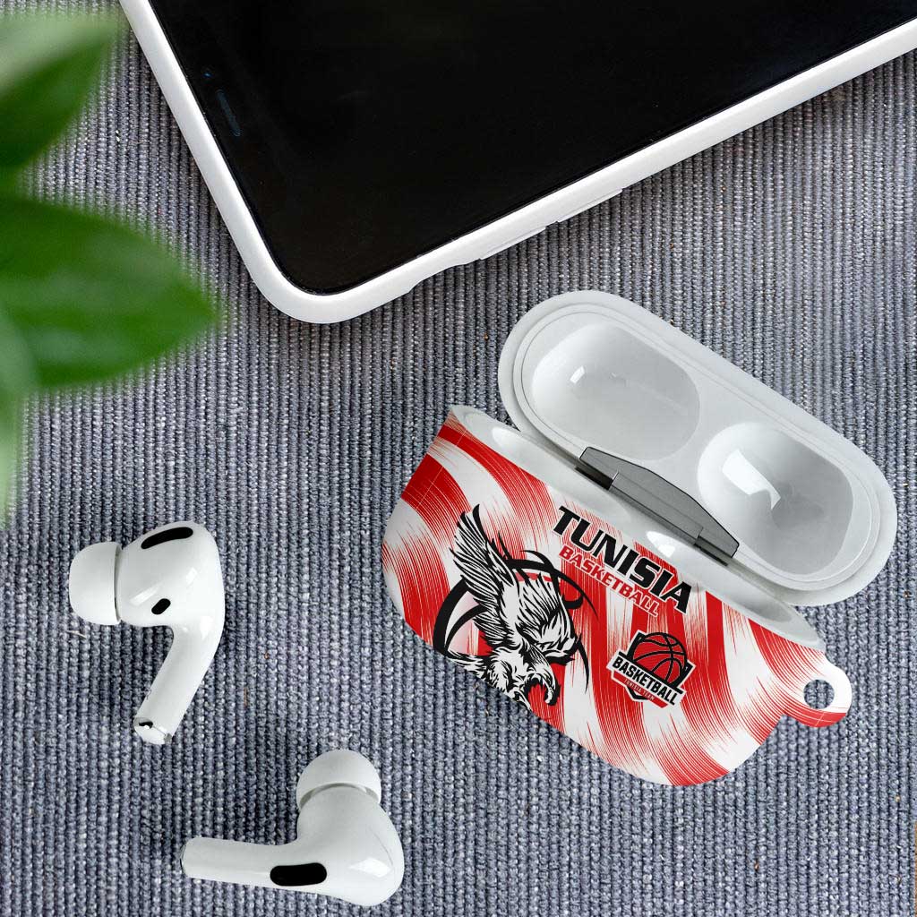 Tunisia Basketball AirPods Case Go Eagles of Carthage