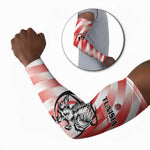 Custom Tunisia Basketball Arm Sleeves Go Eagles of Carthage