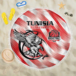 Afro Basketball Tunisia Beach Blanket Go Eagles of Carthage - African Pride